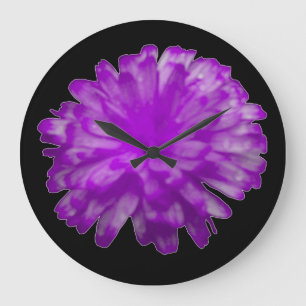 Lila Marigold Wall Clock Stor Klocka