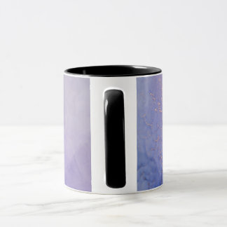 Lila marmorkaffe mugg