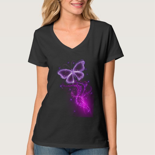 Lila Mattress T-Shirt (Framsida)