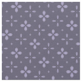 Lila mauve blomster tyg