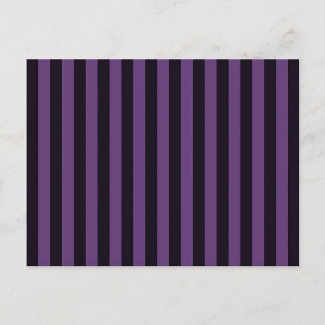 Lila Mauve Rand Graphic Vykort (Framsida)