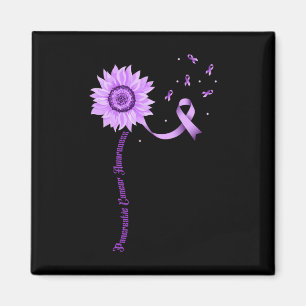 Lila Medvetenhet om cancer i bukspottkörteln Magnet