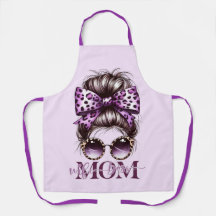 Lila Messy Bun Mamma Wife Chef