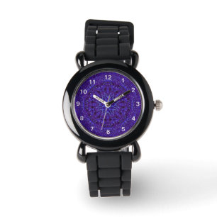 Lila Metallic Armbandsur