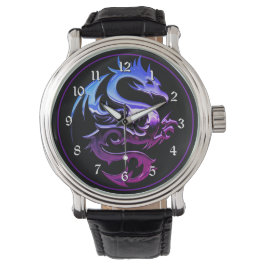 Lila Metallic Dragon Armbandsur