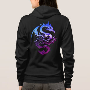 Lila Metallisk drak T Shirt