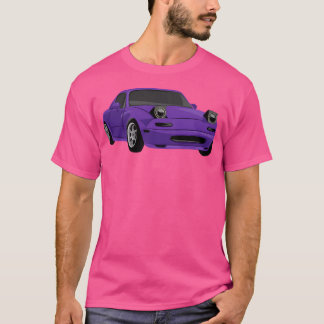 Lila Miata Mx5 T Shirt