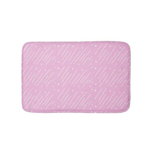 Lila Mod Bath Mat Badrumsmatta (Framsidan)