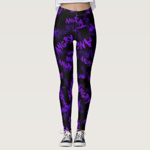 Lila Mode Girl Girl Sport Leggings