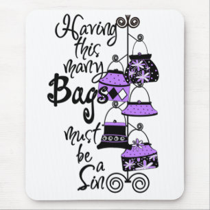 Lila Mode Mousepad Musmatta