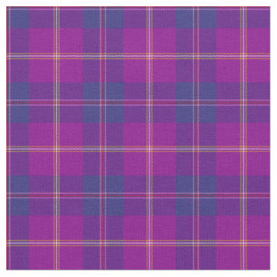 Lila mode Tartan Rutig Mönster Tyg