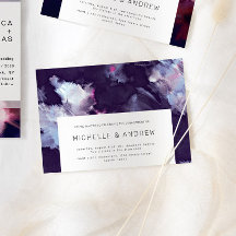 Lila Modern Förlovningsfest för penseldrag