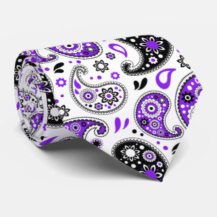 Lila Modern Land Westernare Bandana Paisley Slips