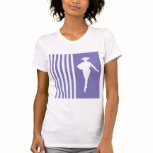 Lila Modern Rand med Mode Silhouette