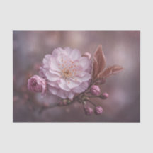 Lila Moody Rose Dubbel Sakura Blomning