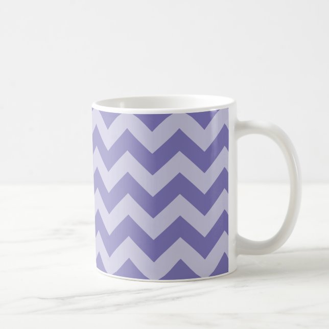 Lila Moroccan Moods Chevrons Coffee Mugg (Höger)