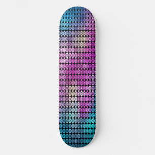 Lila Mosaic Skateboard Deck