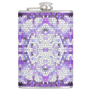 Lila - mosaik, greek stil, fickplunta