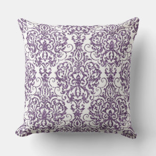 Lila Moukling Glitter Reversible Pillow Kudde