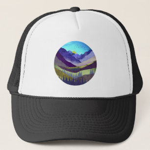 Lila Mountain Majesty Keps