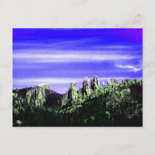 Lila Mountain Majesty Vykort