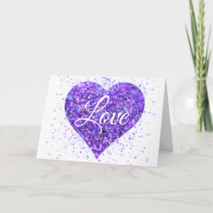 Lila mousserande drag, kärlek graffiti valentine kort