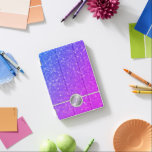 Lila mousserande glitter monogram iPad mini skydd<br><div class="desc">Detta vackra ipad-fall kommer att visa sig var som helst med sin lila och rosa-mousserande glitter-decor. På grund i en låda i metall kommer ditt monogram att personalisera det för att göra det unikt och verkligt ditt. Perfekt för dig eller för en gåva är det ett minnesvärt tillbehör!</div>