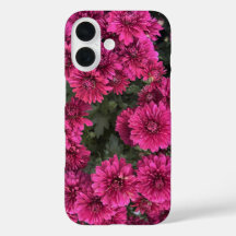 Lila Mums iPhone 16-fodral
