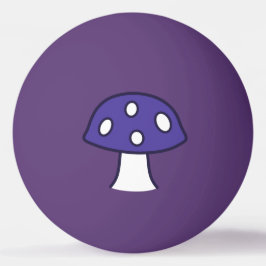 Lila Mushroom Ping Pong Boll