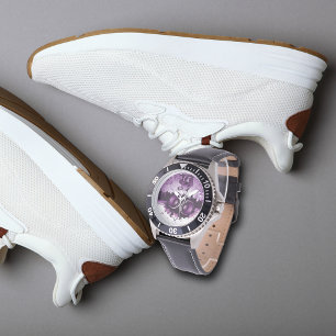 Lila Music Skater, Watersecure Armbandsur