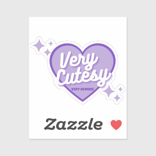 Lila Mycket dyrt Klistermärken (Ark)