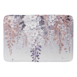 Lila Mystical Wisteria Drift Badrumsmatta