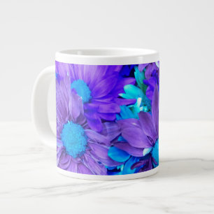Lila N Turkvoise Daisy Mugg Jumbo Mugg