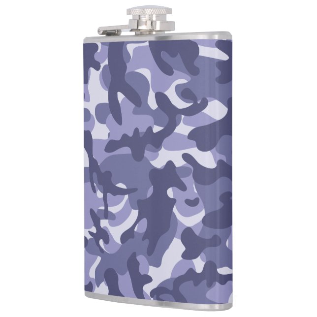 Lila Navy Camouflage Fickplunta (Vänster)