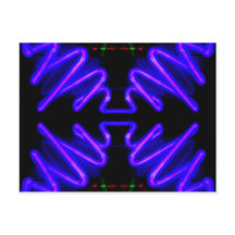 Lila Neon Arrows 8 - Urban City Art