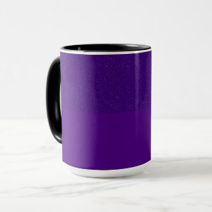 Lila Noise Effect Coffee Mugg (Anpassningsbar)