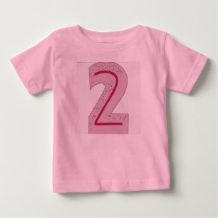 Lila nummer 2 t-shirt