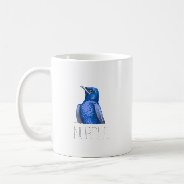 Lila Nurple (Lila Martin) Kaffemugg (Vänster)