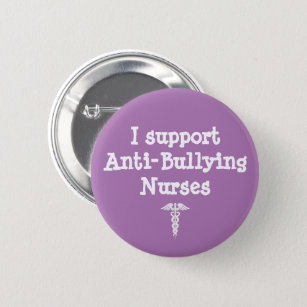 Lila Nurse Anti Bulleing Nursing Student Knapp