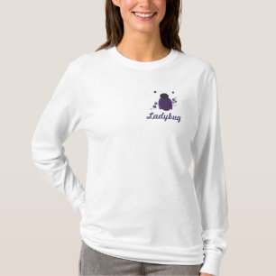 Lila Nyckelpiga Design Tee Shirt