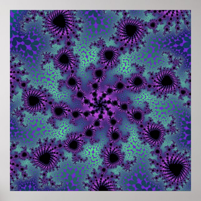 Lila ObliterTERING Poster (Framsidan)