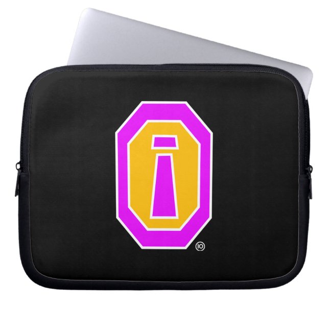 Lila Obsidian - Laptop sleeve (Framsidan)