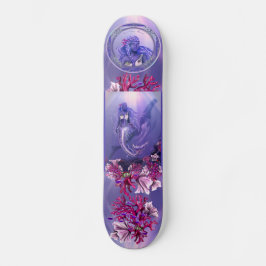 Lila Ocean Sjöjungfru Skateboard