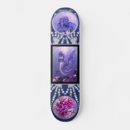 Lila Ocean Sjöjungfru Skateboard