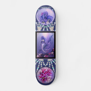 Lila Ocean Sjöjungfru Skateboard