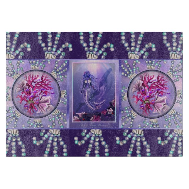 Lila Oceanens Sjöjungfru (Framsidan)