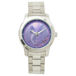 Lila Oceanens Sjöjungfru Armbandsur