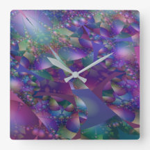 Lila och blå bubbelfrital