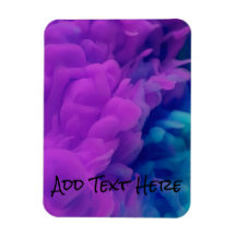 Lila och blå digital rök