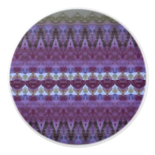 Lila och blå knopp (Framsidan)